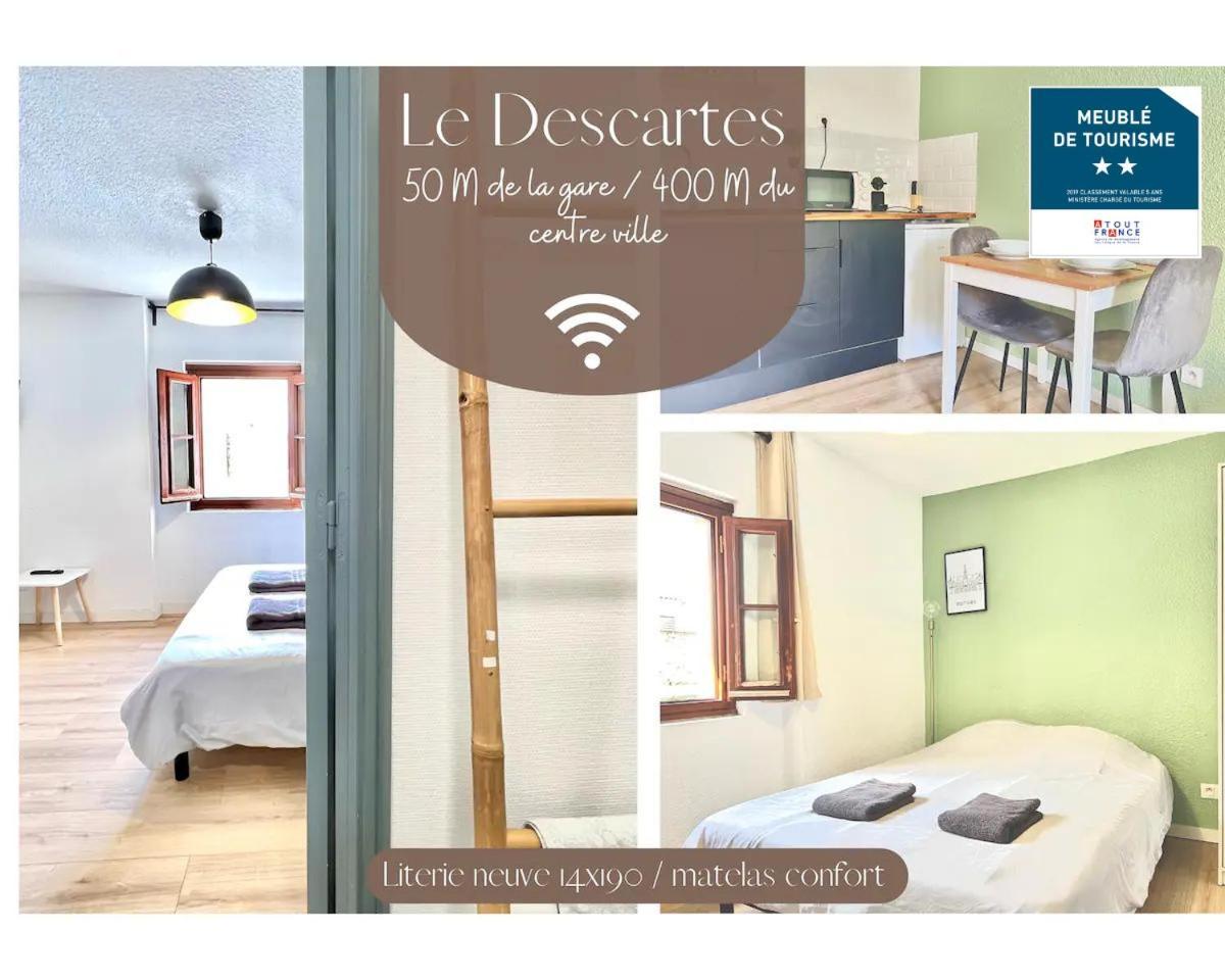 Le Descartes, A 50M De La Gare Fibre/Tv Connecte Apartman Poitiers Kültér fotó